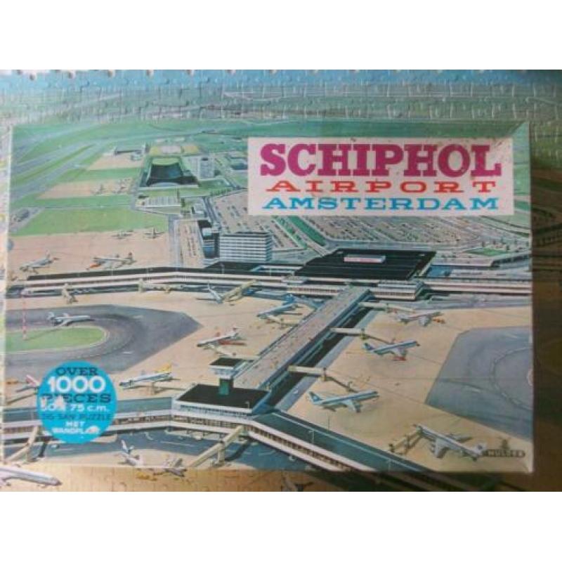 schiphol Airport puzzel gebr. DAS ontwerp