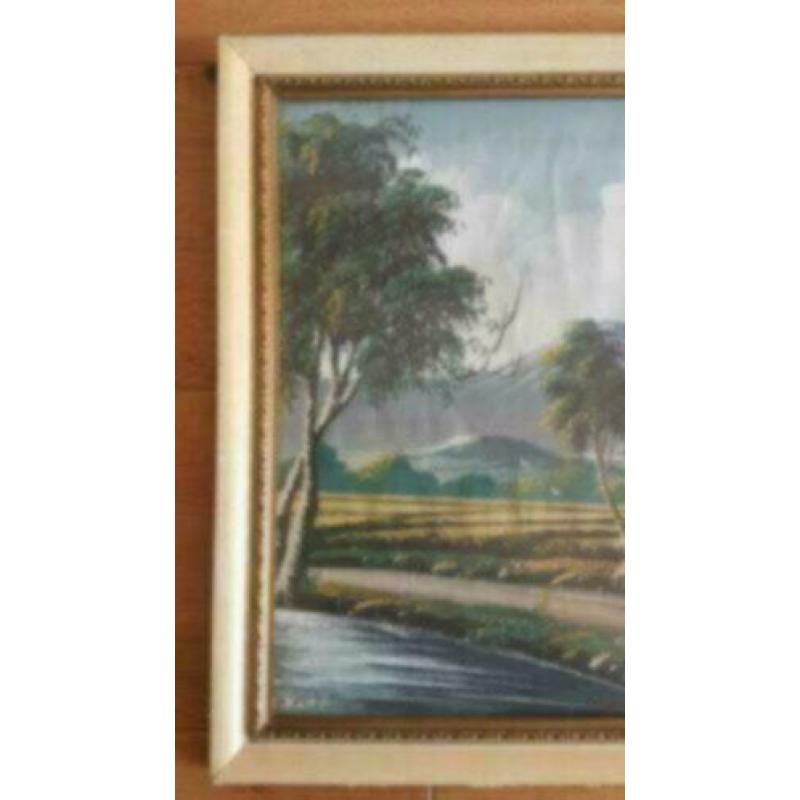Indonesisch schilderij S. Rony