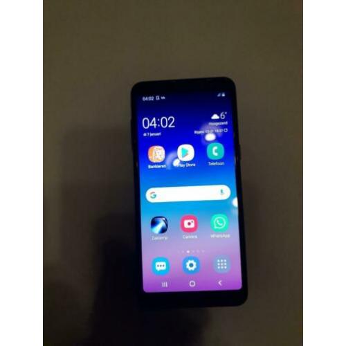 Samsung galaxy a8 sm-a530f met vingerafdruk en hoes