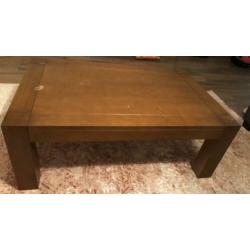 Salontafel + tv-kast van kersenhout