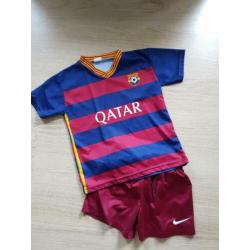 D025 - Voetbalsetje Barcelona/Messi (niet origineel) (mt. 12