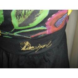 Halterjurk/Tuniek zwart Desigual mt M OPRUIMING