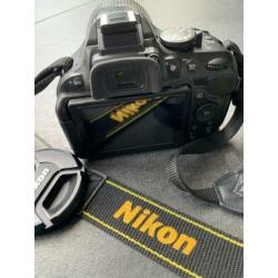 Nikon D5200 inclusief lens, complete set.
