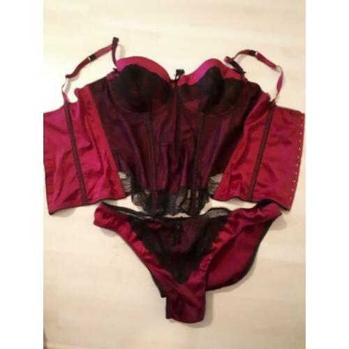 Valisere bustier met slip mt 80c