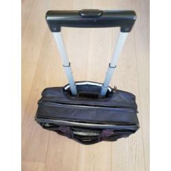 Kipling laptoptas/trolley met 2 wieltjes