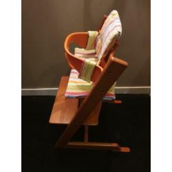 Stokke Tripp Trapp met baby set en kussentjes