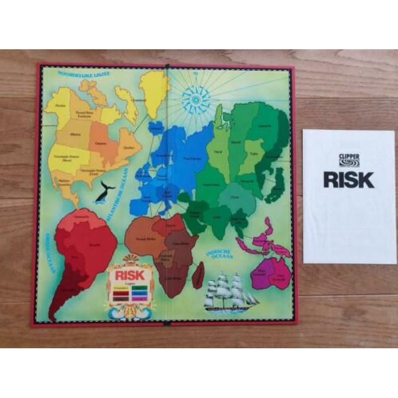 Risk, rode doos.