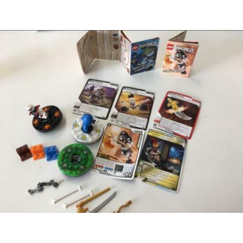 Ninjago onderdelen, kaarten en boekjes