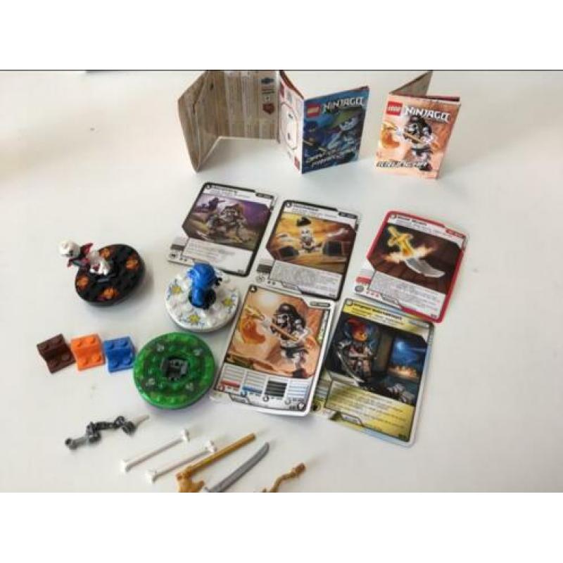 Ninjago onderdelen, kaarten en boekjes