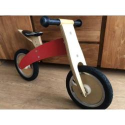 Stoere pinolino loopfiets incl stickers