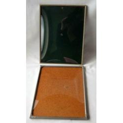 Oud Fotolijstjes 2x met bol glas