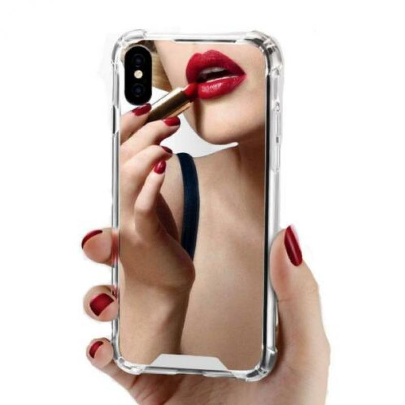 Make Up Case With MirroR, for iPhone 11 Pro, 7 8 Plus,