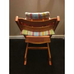 Stokke Tripp Trapp met baby set en kussentjes