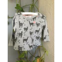 Setje Lama’s van Spruit en broekje H&M mt. 74