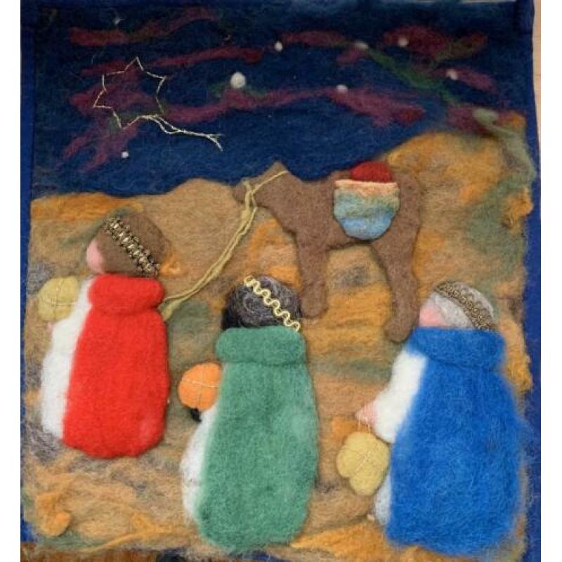 Kerst: wollen drieluik Kerstmis, adventskalenders en meer