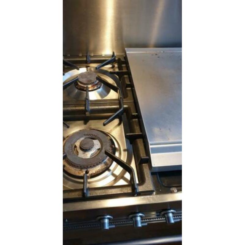 Boretti fornuis 90 cm en afzuigkap