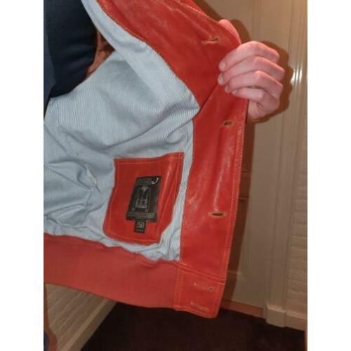 Leren jas Jacob Cohen mt 50