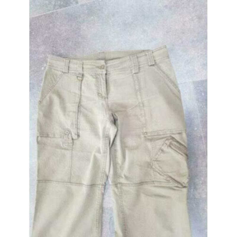 Q-style legergroene broek , maat 42