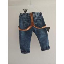 Nieuw met kaartje! Hema spijkerbroek jeans denim met bretels