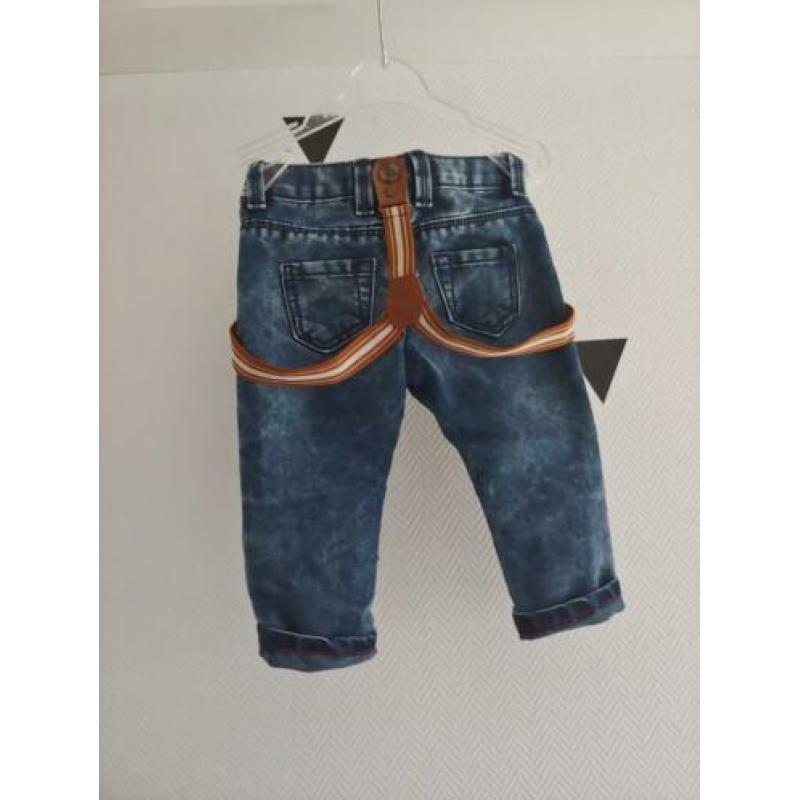 Nieuw met kaartje! Hema spijkerbroek jeans denim met bretels