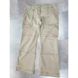 Q-style legergroene broek , maat 42