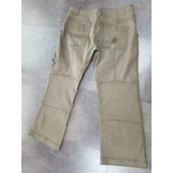 Q-style legergroene broek , maat 42