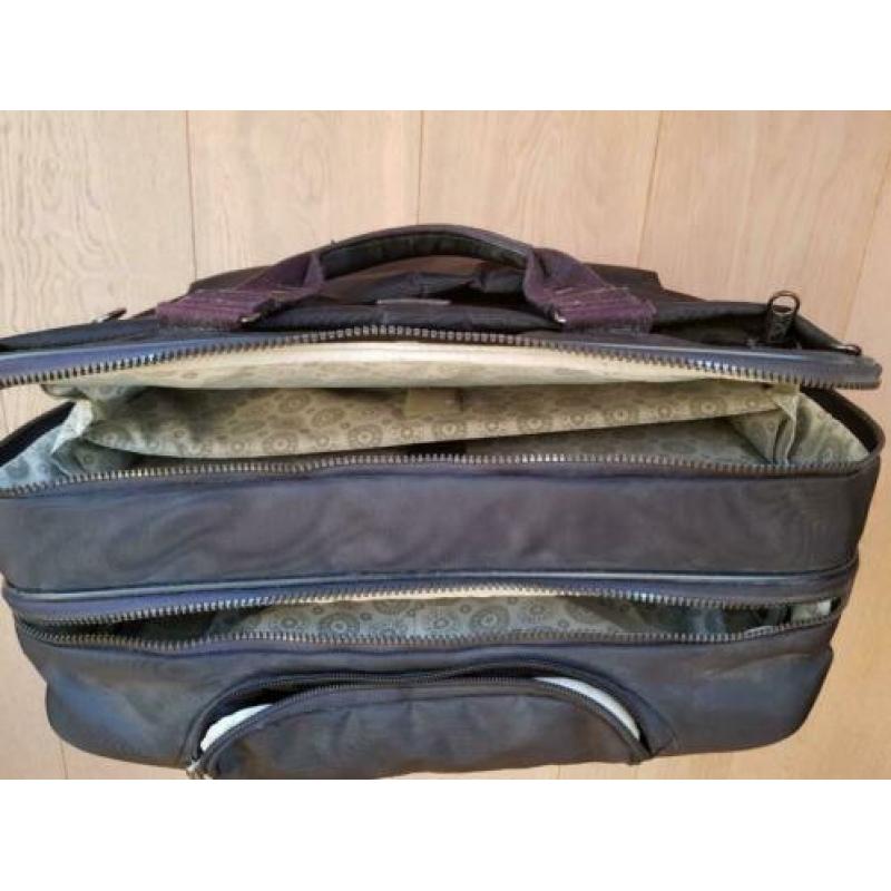 Kipling laptoptas/trolley met 2 wieltjes