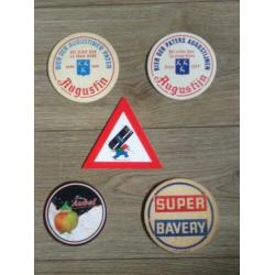 36 BELGISCHE BIERVILTJES 36 Verschillende Viltjes