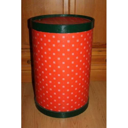 Te koop grote vintage houten ton, vat met deksel