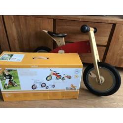 Stoere pinolino loopfiets incl stickers