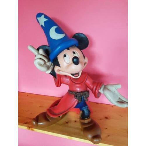 Mickey Mouse beeld als tovenaar. Fantasia jaren 80/90
