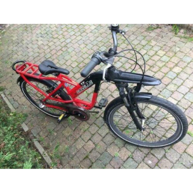 Stoere Gazelle 24 inch 43 cm 3V jongensfiets