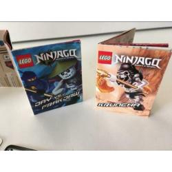 Ninjago onderdelen, kaarten en boekjes