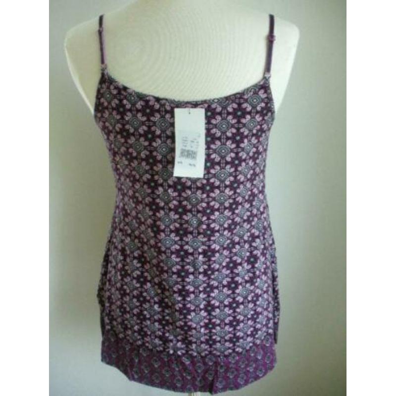 STREET ONE top tuniek cyclaam paars maat 38 - nieuw -