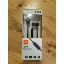 JBL T290 Earbuds Oordopjes Headphones Nieuw T 290