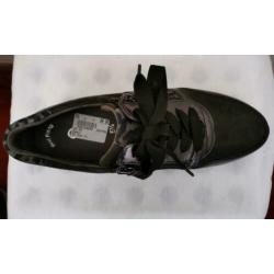 GABOR donkergroene leren sneakers maat 38,5