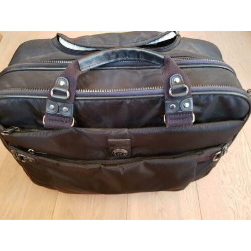 Kipling laptoptas/trolley met 2 wieltjes