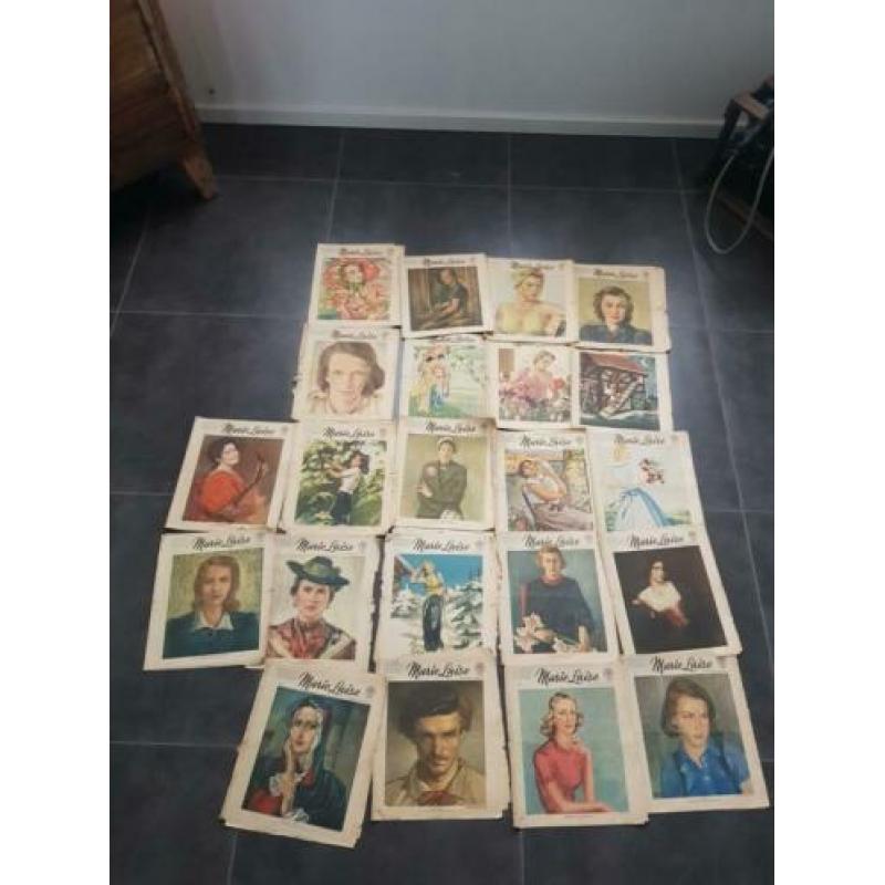 22 x Tijdschrift Wehrmacht Marie Luise wo2