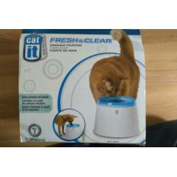 Water fontein voor katten en honden