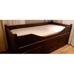1 persoons kinderbed 90cm x 200cm met opbergruimte