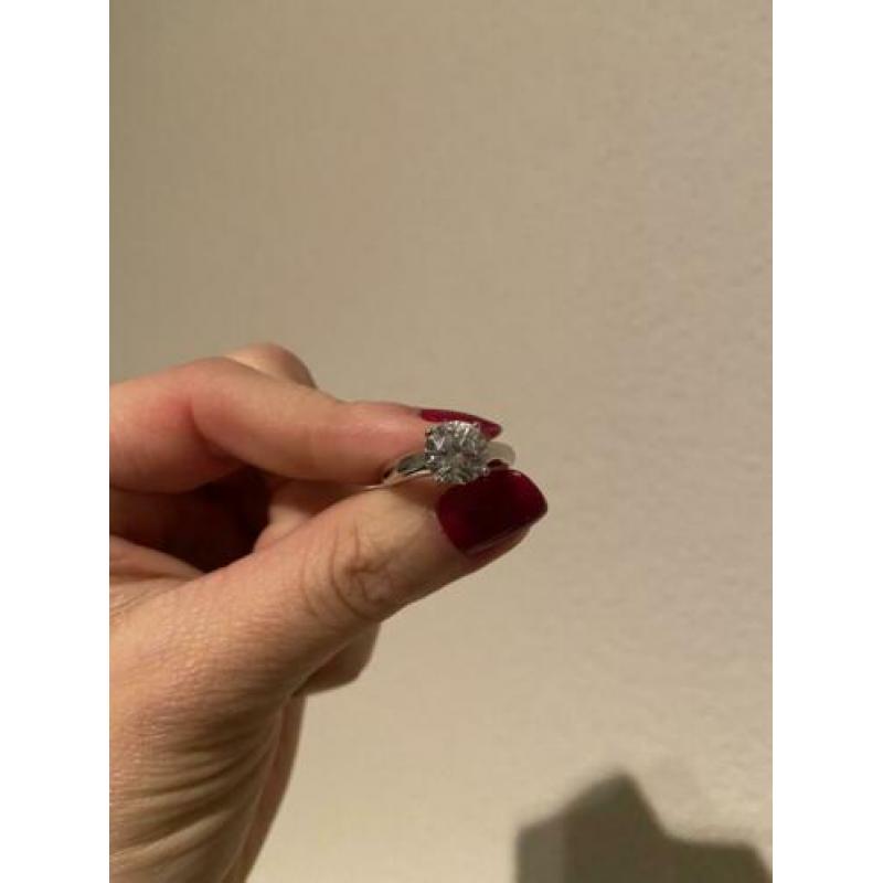 Ti Sento ring maat 16 zo goed als nieuw