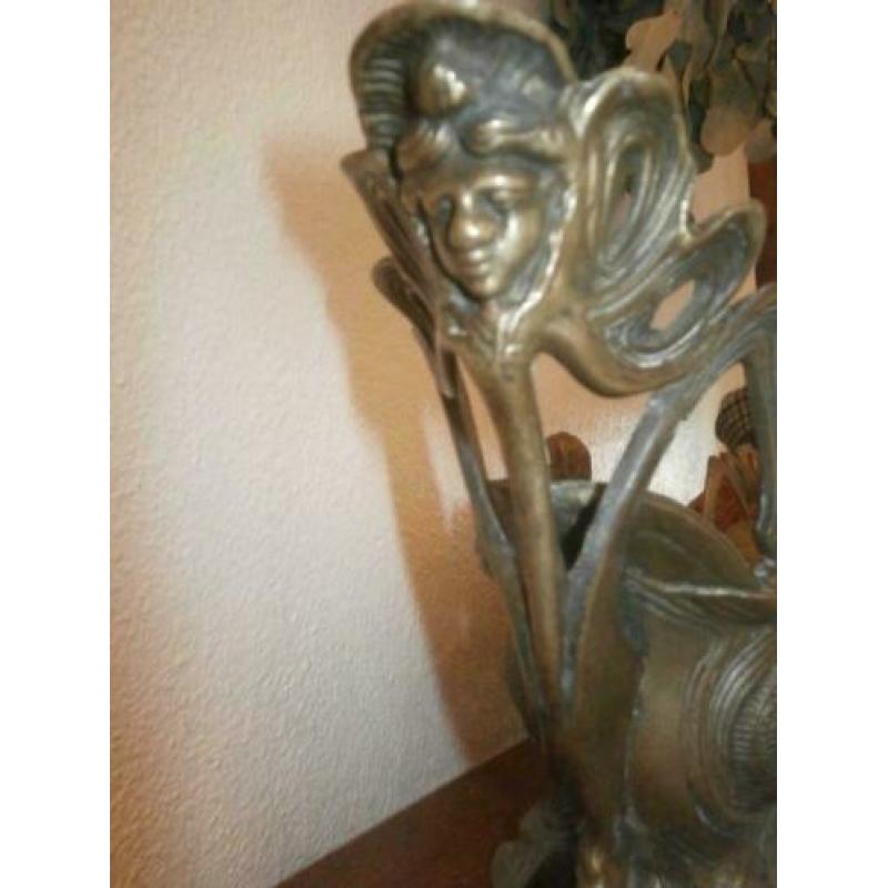 jardiniere, brons, frans, grote jardiniere, bloempot