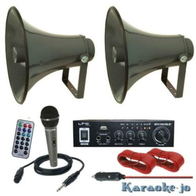 Plug & Play 12v of 220v PA omroep installatie (MZ-P108 )