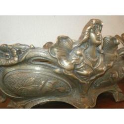 jardiniere, brons, frans, grote jardiniere, bloempot