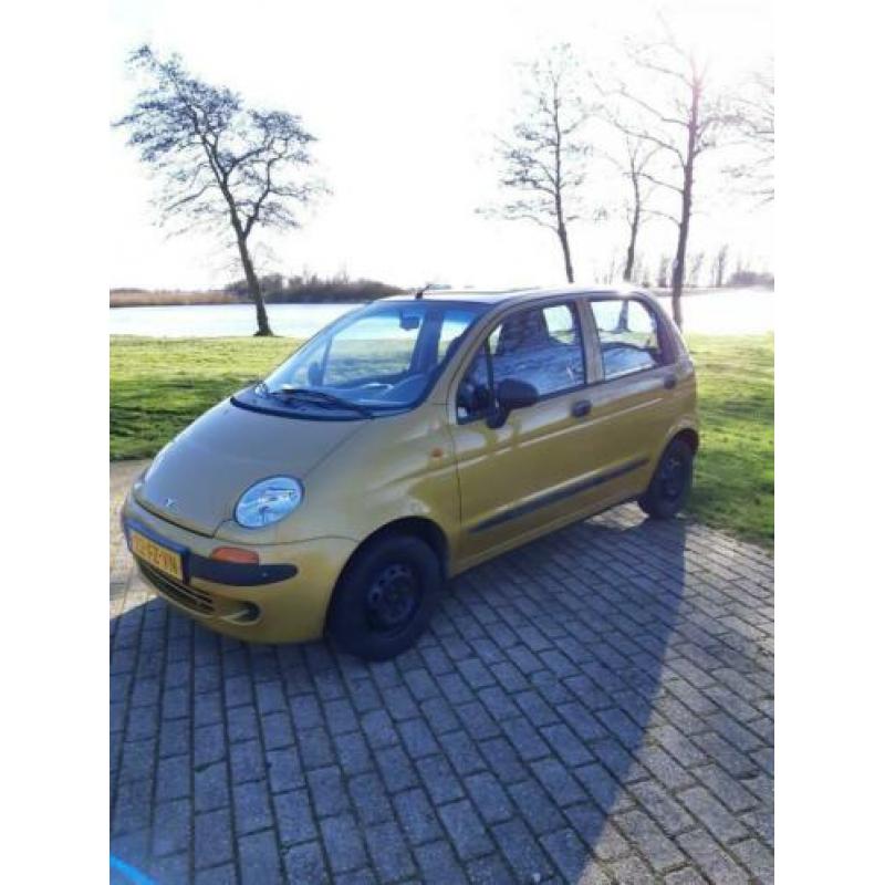 Zeer nette Daewoo Matiz 0.8 2000 weinig KM!!