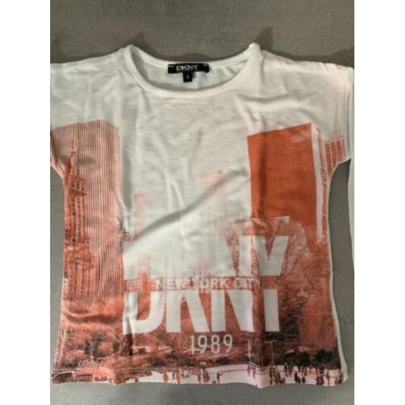 DKNY shirtje New York City lange mouw (mt 4 jaar)