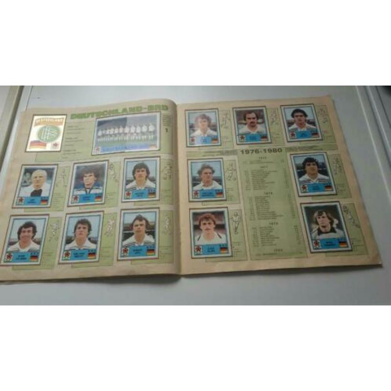te koop: panini album van de EK 1980
