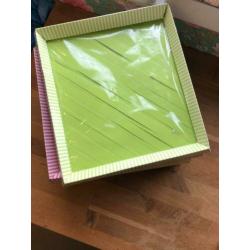 Opberg dozen voor vintage Barbie kleding