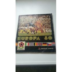 te koop: panini album van de EK 1980