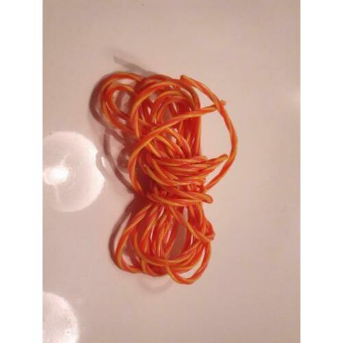 Springtouw geel / oranje 5 meter
